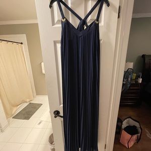 Gorgeous Michael Kors pleated maxi dress